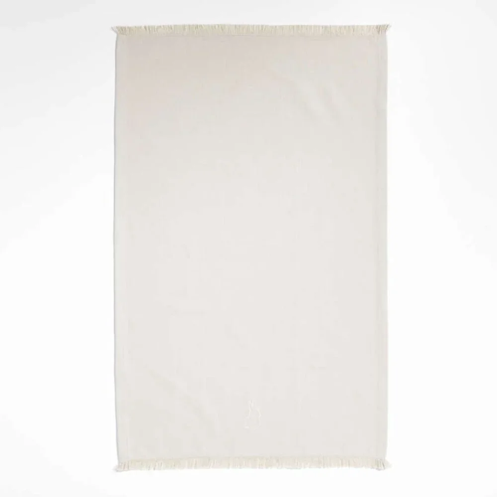 Crate & Barrel Easter Bunny Organic Cotton Dish Towels Set of 2